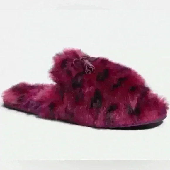 Coach Zoe Slipper with Oceot Print - Picture 1 of 7